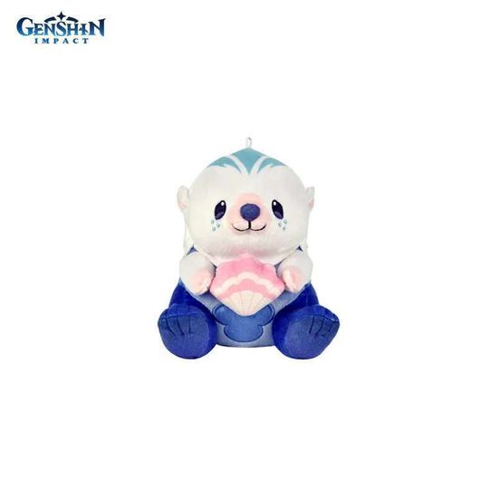 Брелок плюшевый Genshin Impact Leisurely Otter 6976525004783
