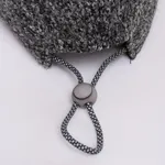 Кепка Якорь Пятипанелька Танкер пальтовая черно-белый дождь