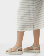 Юбка жен. Frieda Freddies 44074 белая беж полоска