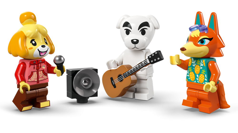Конструктор Лего Анимал Кроссинг Концерт на Площади 77052 LEGO Animal Crossing K.’s Concert at the Plaza 550 деталей 7+