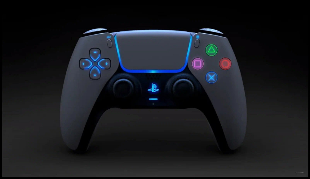 Геймпад беспроводной Sony PlayStation DualSense CFI-ZCT1G/ZCT1J черный