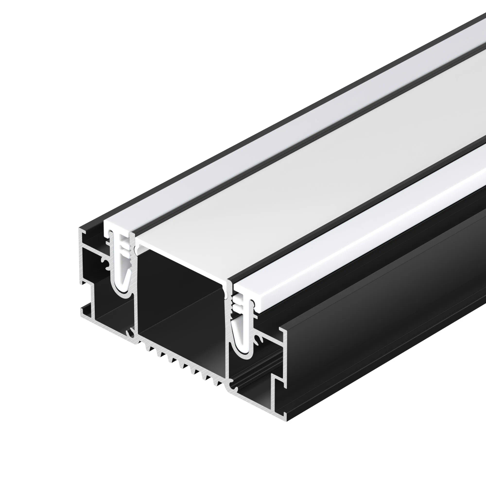 Профиль STRETCH-32-CEIL-CENTER-2000 BLACK (Arlight, Алюминий) 055208