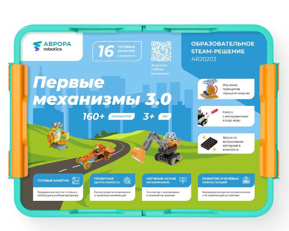 АВРОРА Robotics Первые механизмы 3.0