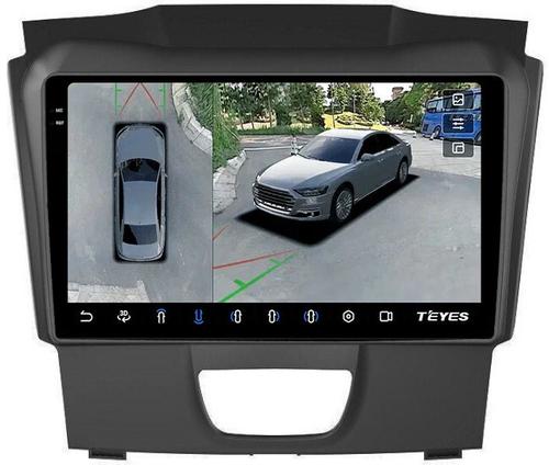 Магнитола для Chevrolet TrailBlazer 2012-2015 - Teyes CC3-2K-360 на Android 10, Быстрая, 2K QLED, CarPlay, 4G SIM-слот, 4 камеры в комплекте