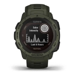 Спортивные наручные часы GARMIN INSTINCT Solar Tactical Moss, 010-02293-04