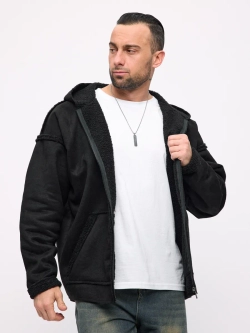 Зип Худи с начесом и мехом