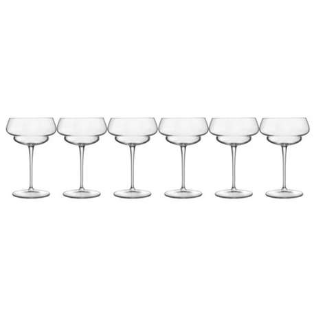 Набор бокалов для коктейля Великий Гэтсби Luigi Bormioli Бэкдор 20-ые 300 мл, 6 шт, стекло