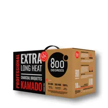 Угольные брикеты 800 Degrees Kamado Pini Kay, 10 кг