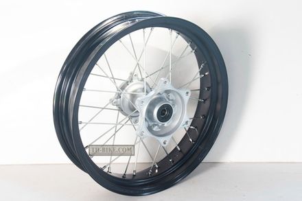 42650-KZZ-A21.  WHEEL SUB ASSY,RR. BLACK COLOR. CRF250M. motard.