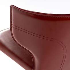 Стул Austin красная кожа