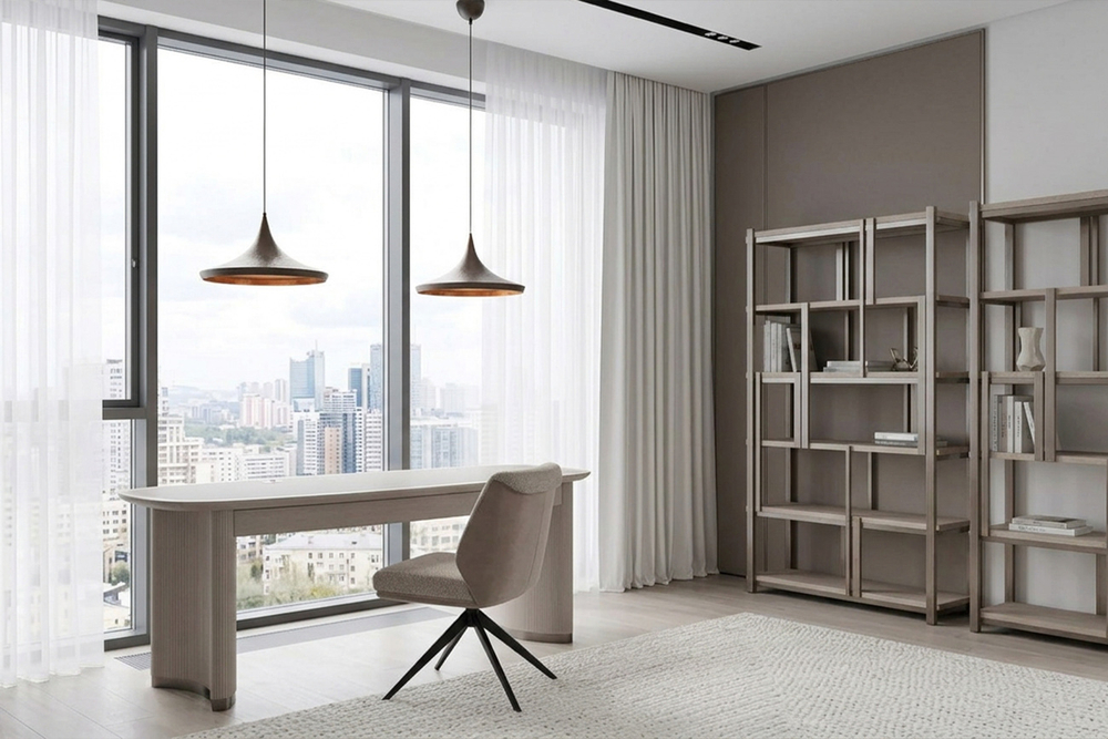 Стол письменный Garda Decor столешница отделка ПУ 166*68*75 см