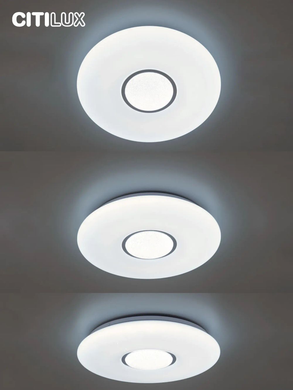 Citilux Санта CL723480G RGB Люстра светодиодная с пультом