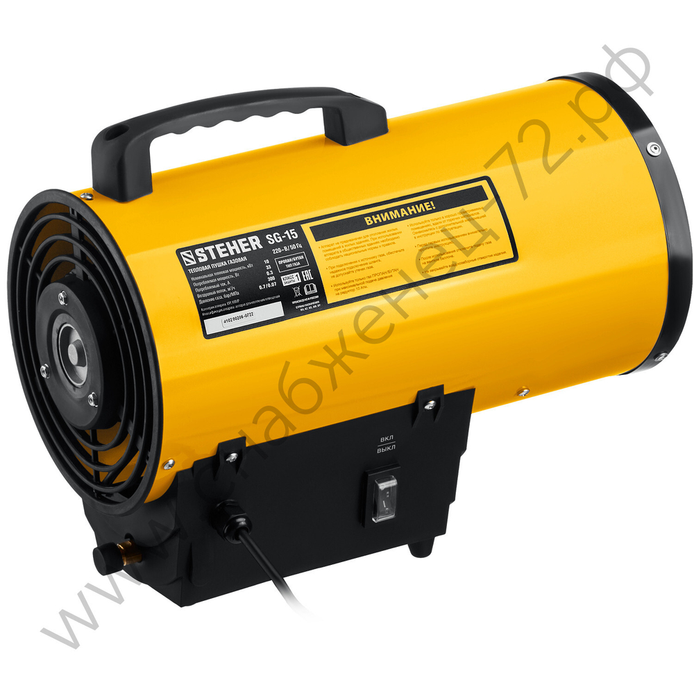 STEHER 10 кВт, газовая тепловая пушка (SG-15)