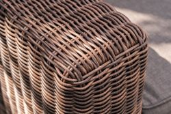 "Боно" лаунж-зона из искусственного ротанга, цвет коричневый