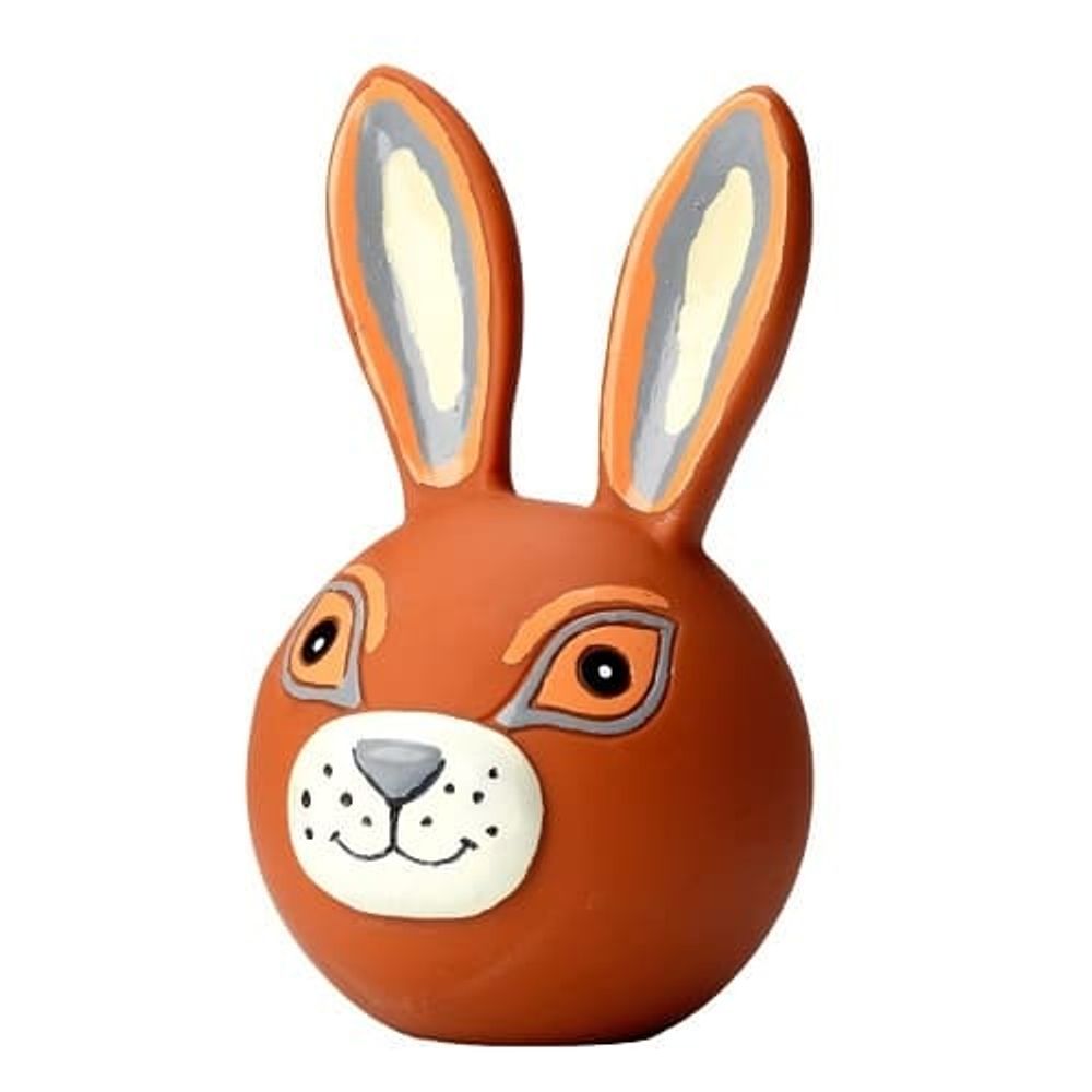 Игрушка для собак &quot;Кролик&quot; со звуком, винил, размер -  9 x 9.5 x 15 см, Eastland Pet