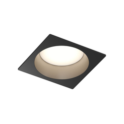 Встраиваемый влагозащищенный светильник DEEP, IP65, 15 Вт, GU5.3, LED, черный, пластик