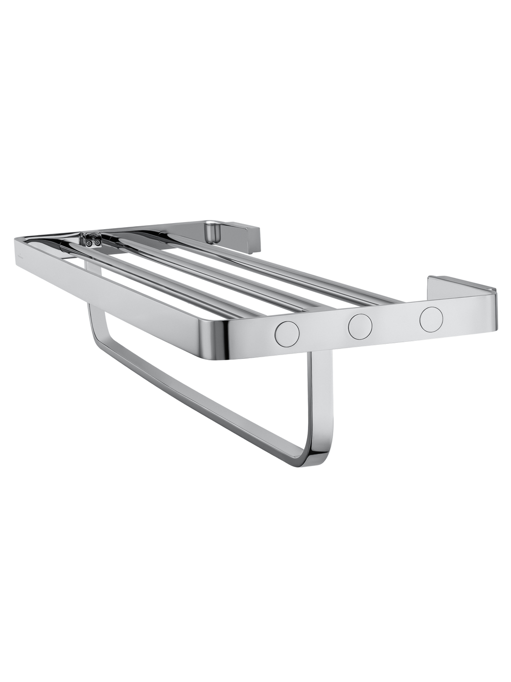 Полотенцедержатель с полкой WONZON & WOGHAND LOTTE, Хром (WW-8381A)