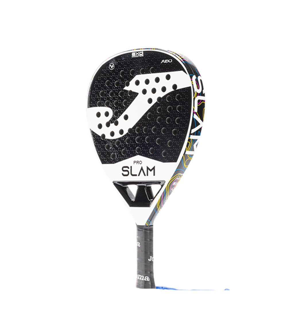 Ракетка Joma Slam Pro 2025 — сила и контроль Черно-Бирюзовая