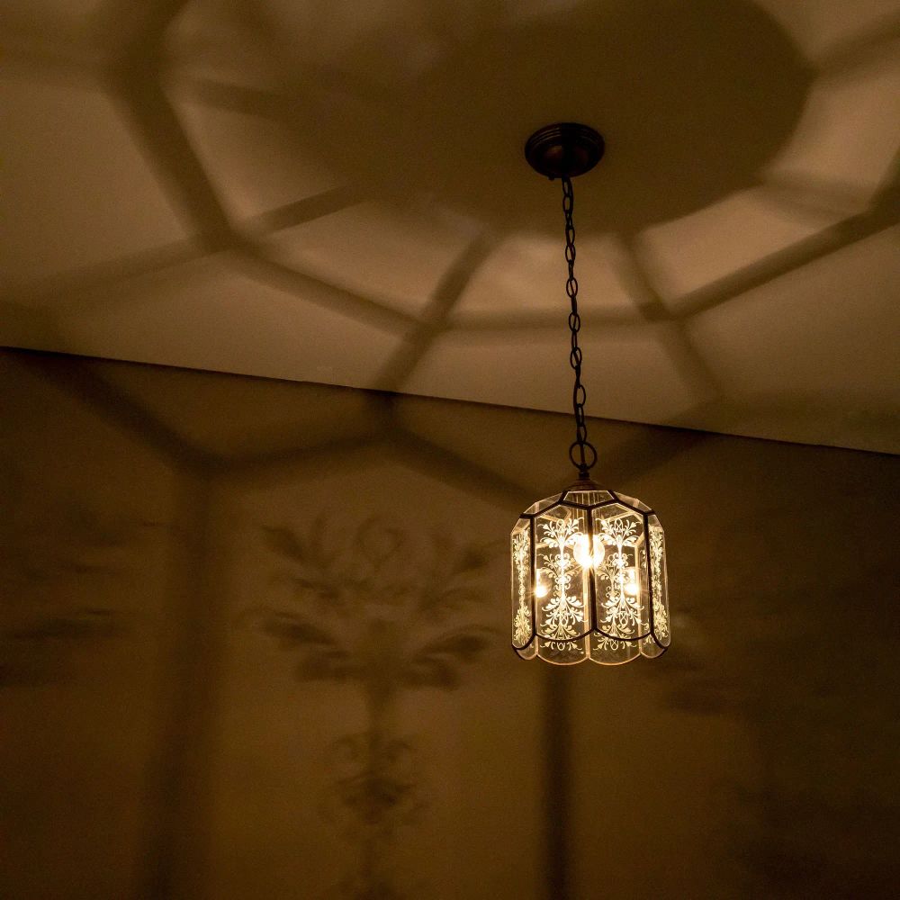 Citilux Витра-2 CL442210 Подвесной светильник витражный Бронза