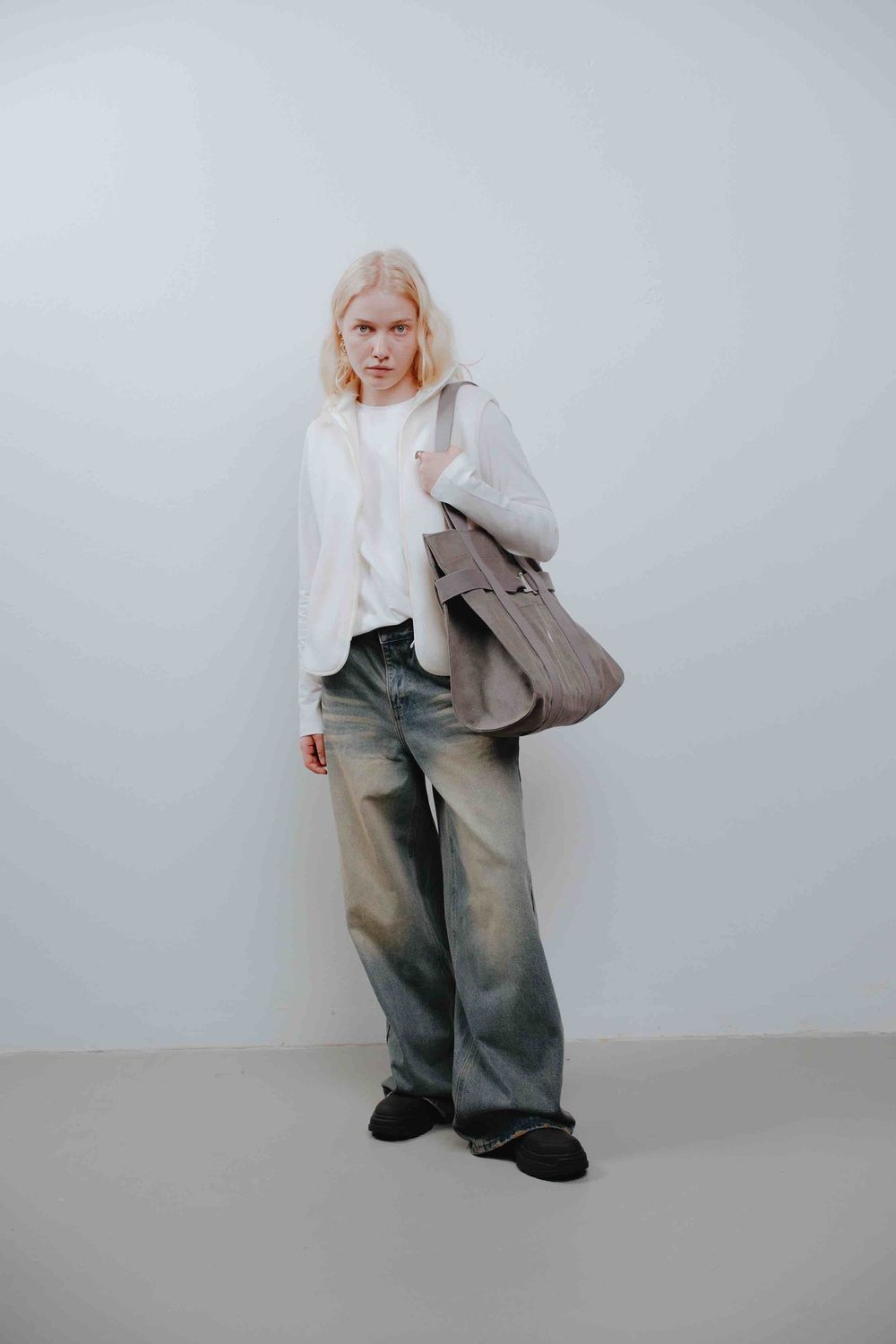 Сумка Imean Omega Bag Камень серая