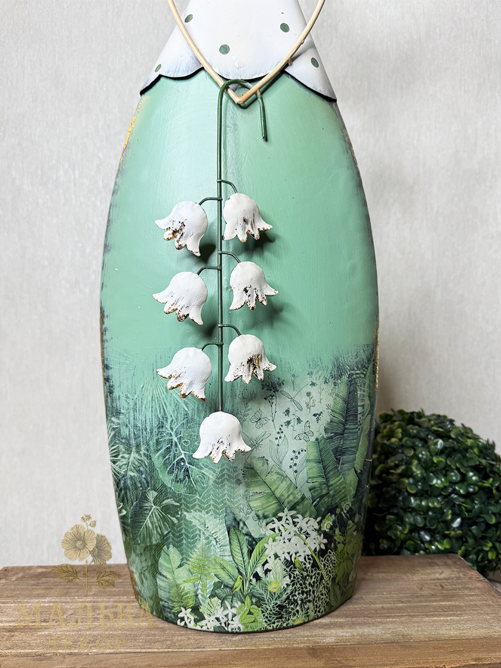 Садовый декор "Фея с ландышем" 22x12xH71 см CAMPO Home & Garden