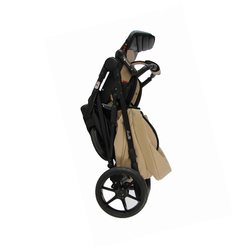 Детская коляска Sevillababy Tisso 2 в 1 бежевый экокожа