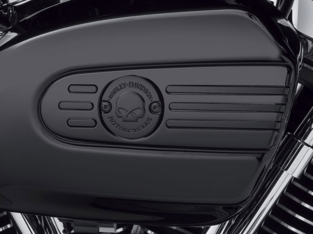 29400345 Накладка воздушного фильтра Harley-Davidson® Willie G Skull Black