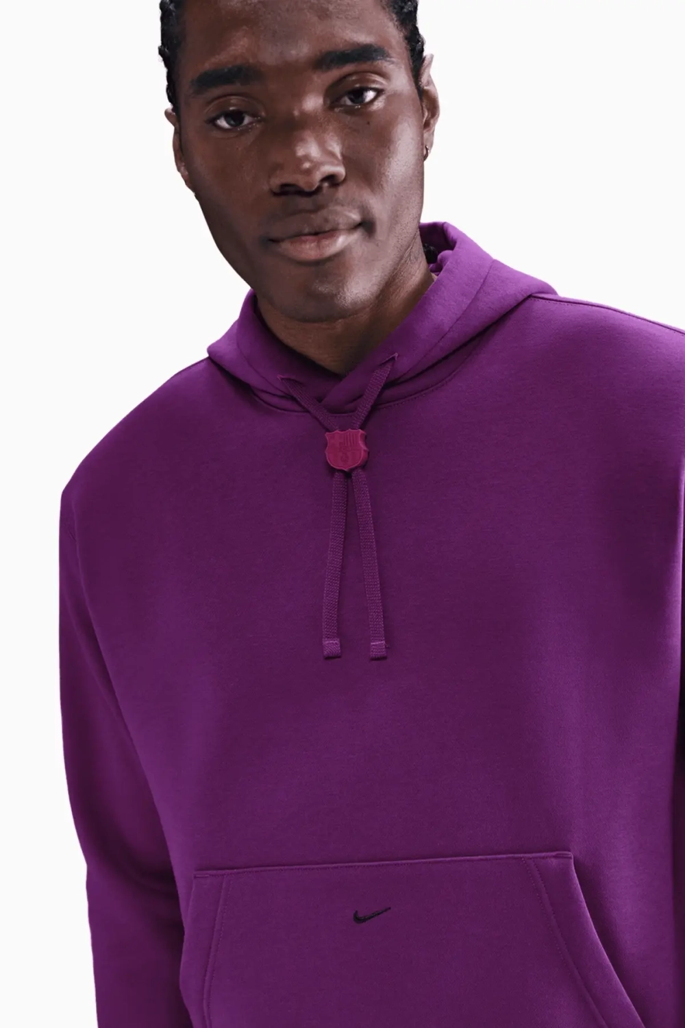 Кофта Nike FC Barcelona 25/26 Club - фиолетовый