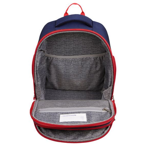 Çanta \ Bag \ Рюкзак BRAUBERG, легкий каркас, синий, 37х32х21 см, 228829