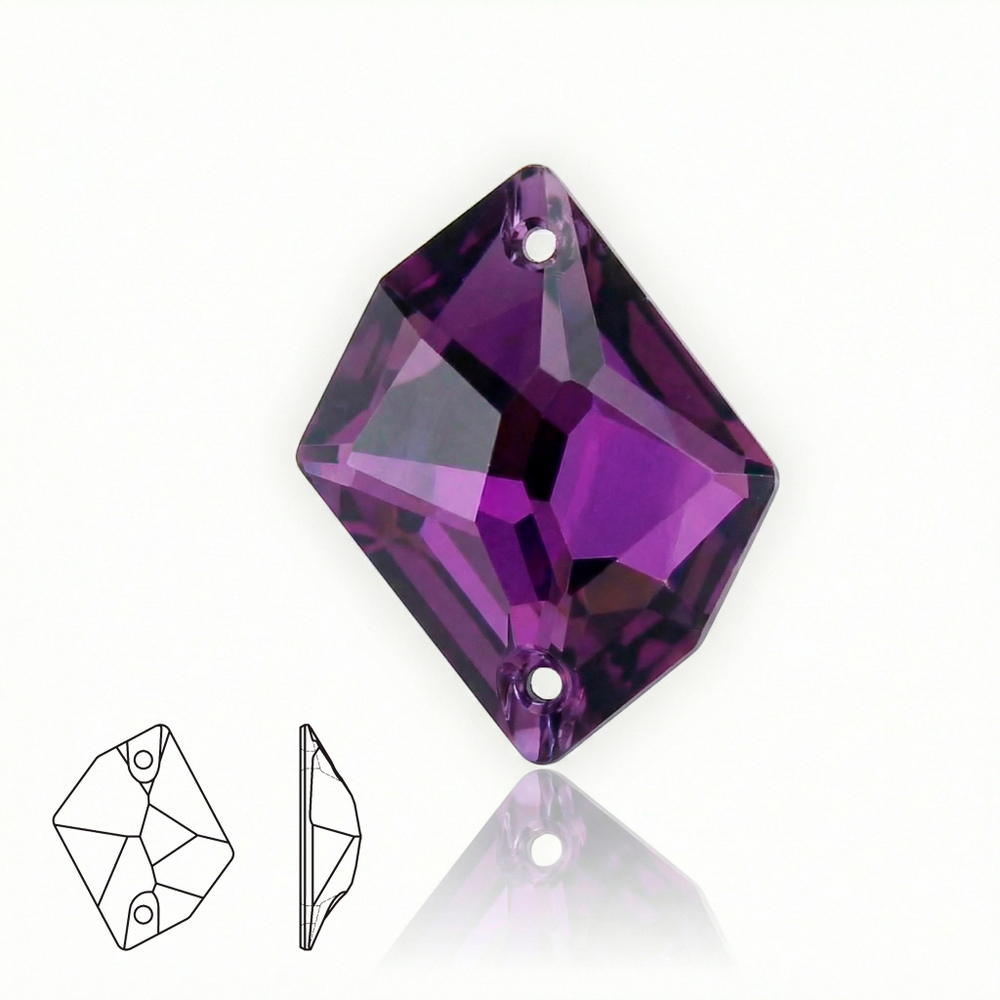 Пришивные стразы Cosmic Purple