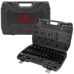 Набор инструментов 43пр. 1/2''6pt EVERFORCE EF-6431-5MPB