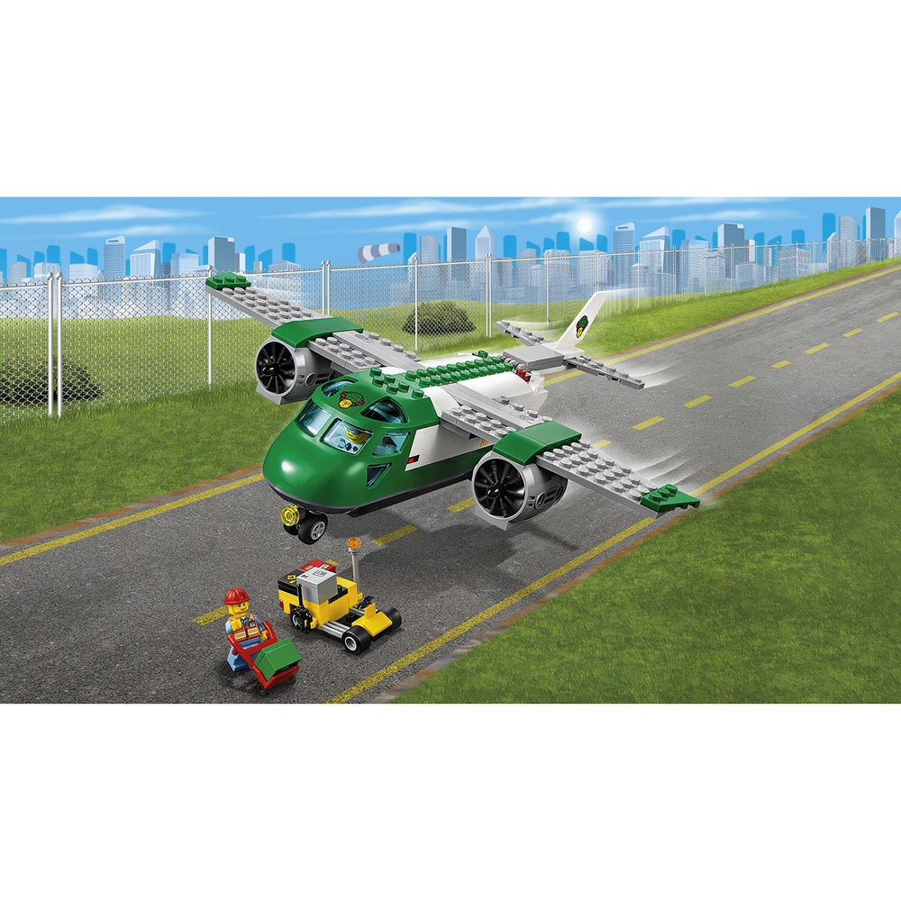 LEGO City: Грузовой самолёт 60101 — Airport Cargo Plane — Лего Сити Город