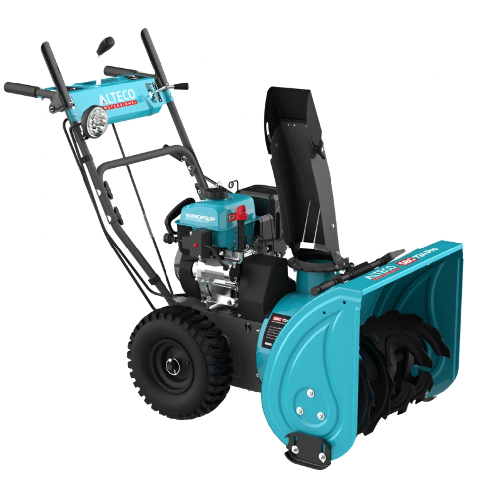 ALTECO SBG 724 Pro снегоуборщик бензиновый 7 л.с. ковш 71 см, выброс 12 м, 4 вперед/2 назад 59927