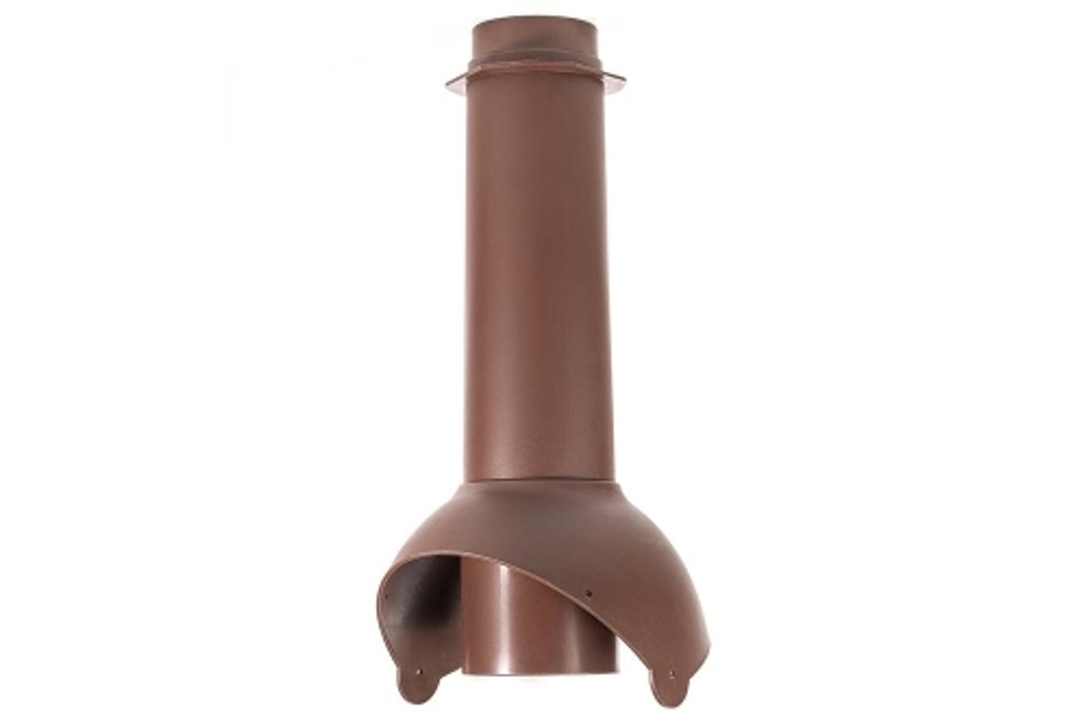 Выход канализации Krovent Pipe-VT 110 неизолированный коричневый