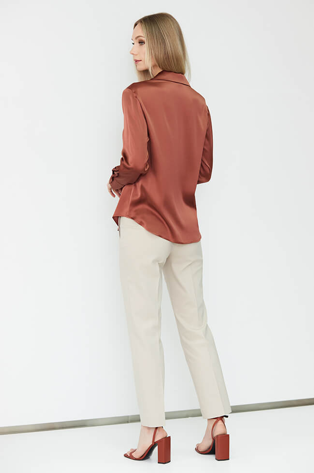 22404 Блузка женская (какао)