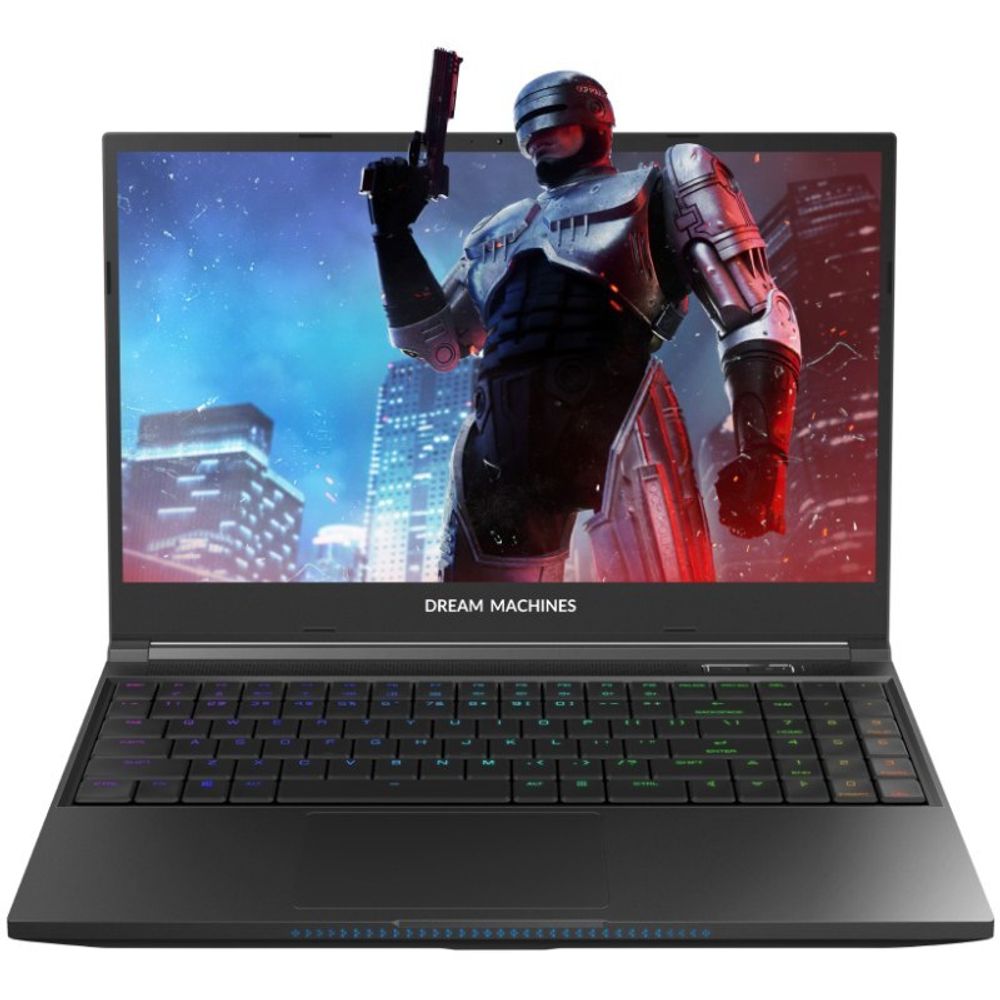 Ноутбук Dream Machines RT3080Ti-15EU56, 15.6&amp;quot; (2560x1440) WVA 240Гц/AMD Ryzen 9 6900HX/32ГБ DDR5/1ТБ SSD/GeForce RTX 3080 Ti 16ГБ/Без ОС, черный [RT3080Ti-15EU56]