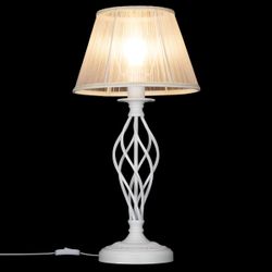 Citilux Ровена CL427810 Настольная лампа с абажуром Белая