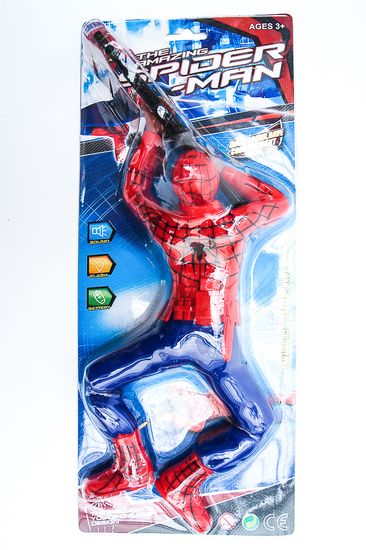 Супергерой " Человек паук"  с винтовкой