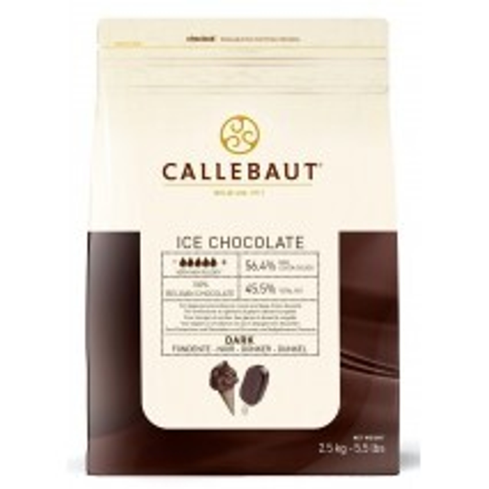 Шоколад Callebaut ICE Молочный для мороженого (Пакет 2,5кг)