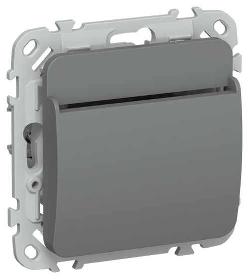 FLITE Выключатель карточный 30А ВК-0-ФлМА мокрый асфальт IEK