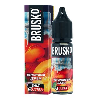 Жидкость BRUSKO Salt (Chubby) 2% ULTRA 35 ml - Персиковый джем