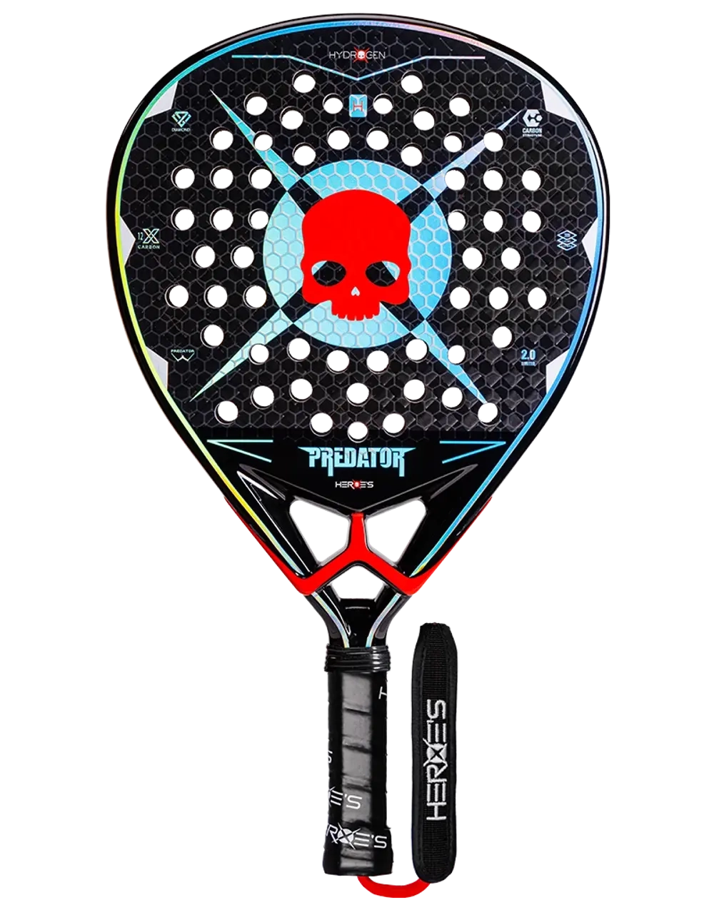 Ракетка для падел Heroe’s PD HY PREDATOR LTD (rossa) (HRS90774)