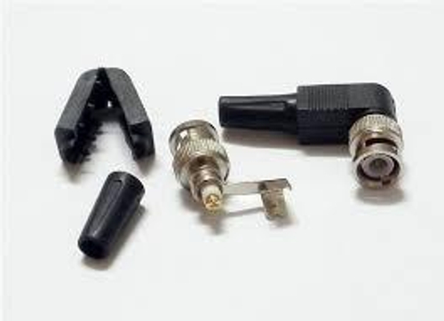 Коннектор BNC под винт, угловой