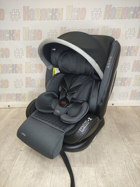 Автокресло детское 0-36 Indigo MAX-X Isofix 0+1+2+3 (0-36) графит