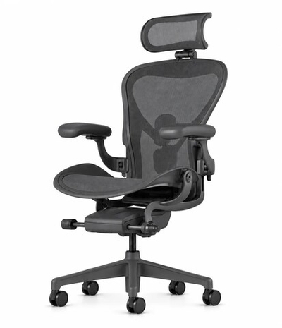 Кресло Herman Miller Aeron Graphite Nylon, размер B