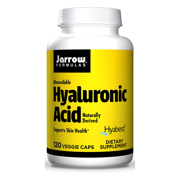 Гиалуроновая кислота, Hyaluronic Acid, Jarrow Formulas, 120 капсул