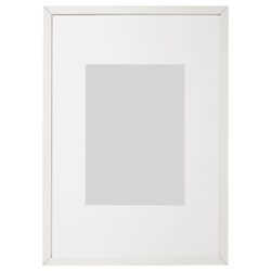 IKEA LOMVIKEN  (ИКЕА ЛОМВИКЕН)  -  Рамка, белая, 21x30 см