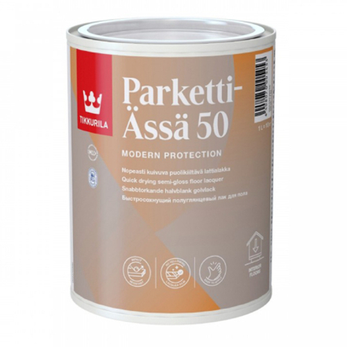 Лак TIK Parketti-Ässä для деревянных полов (2,7л) СРОКИ