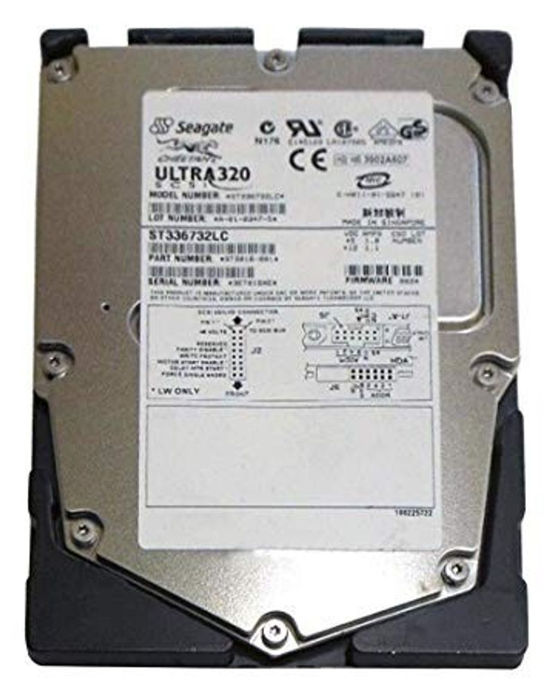 Жесткий диск Seagate eServer xSeries 36.4GB, 15K rpm, SCSI Ultra160 9T3016-025
