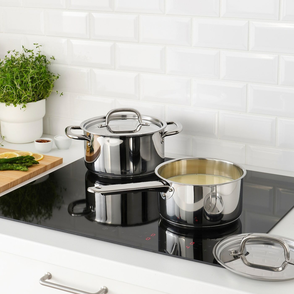 IKEA 365+ Кастрюля с крышкой, нержавеющая сталь, 2,0 л